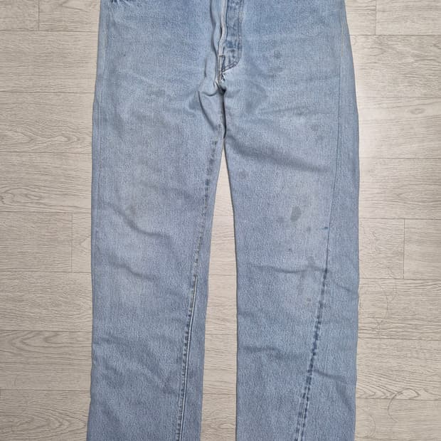 Levis 리바이스 501 66후기 셀비지 데님팬츠