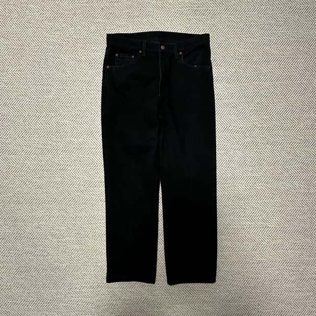 LEVI'S 516 90's canada made black jeans