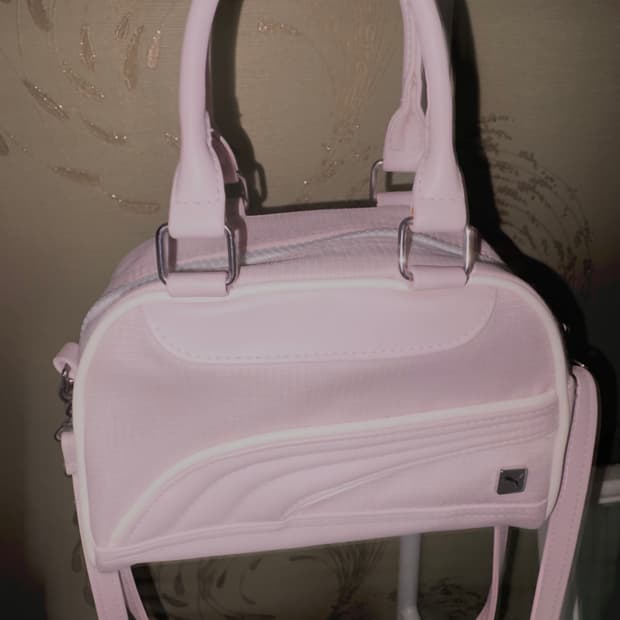 빈티지 히메갸루 푸마 베이비핑크 가방 stc 리즈리사 갸루 트랄라라 