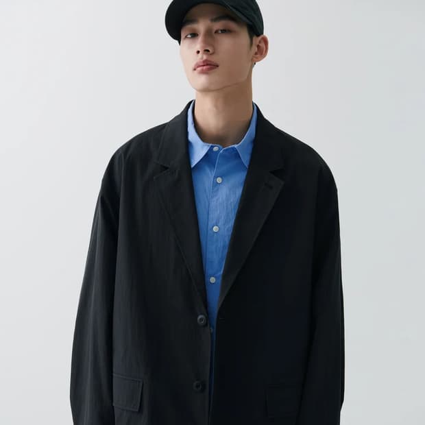 무신사 시티레저 cn 루즈핏 블레이저