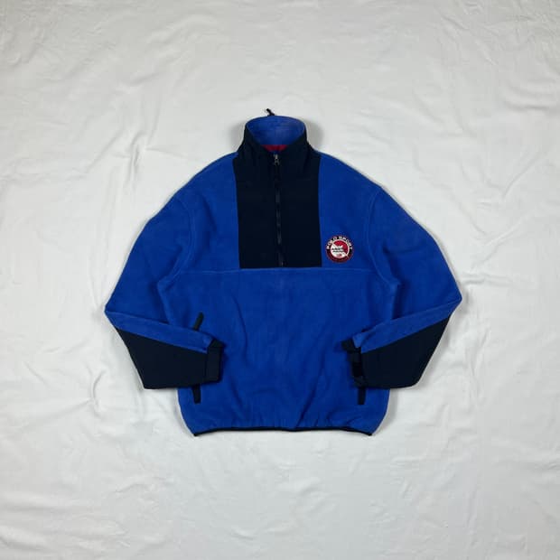90’s 폴로스포츠 polo sport 아크틱 로고 풀오버 플리스
