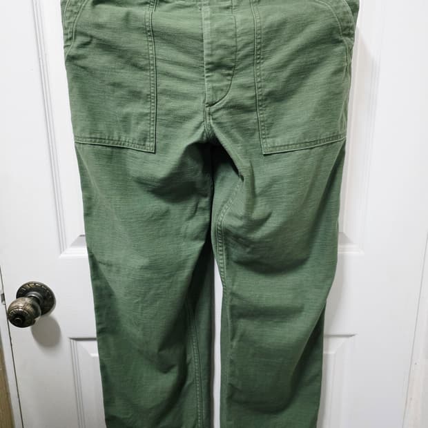 오어슬로우 퍼티그팬츠 3사이즈 레귤러핏