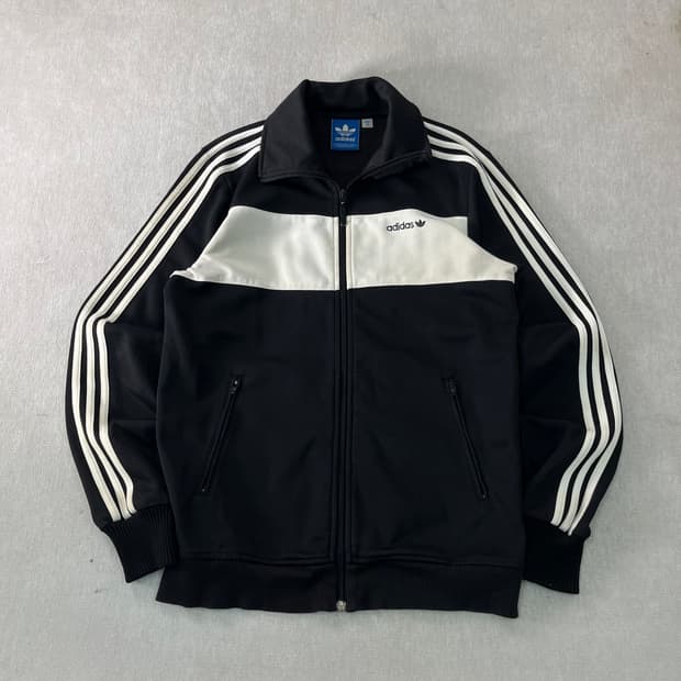 95 아디다스 베켄바우어 검흰 트랙탑 져지