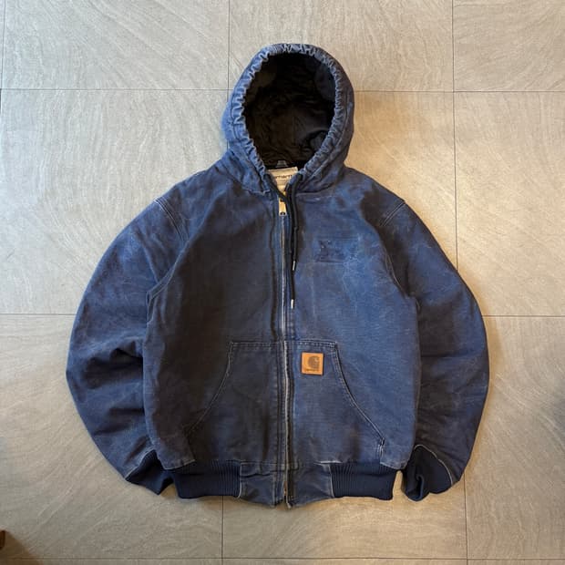 칼하트 정품 네이비 액티브 자켓