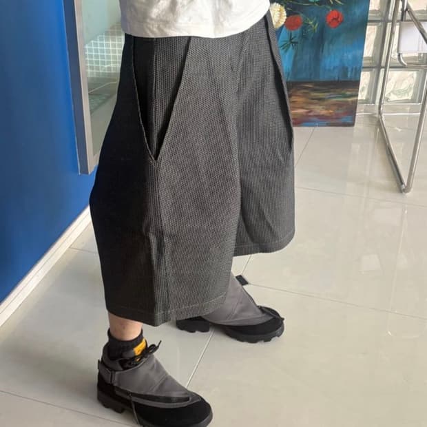 CENTURY DENIM half pants 센추리 데님 버뮤다 팬츠