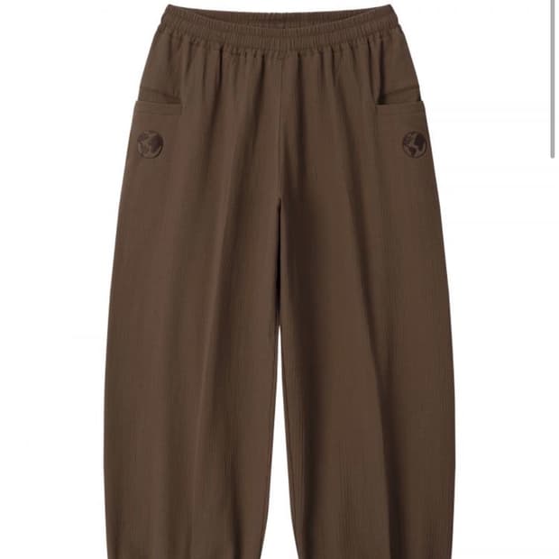 UNISEX HANBOK PANTS (BROWN)