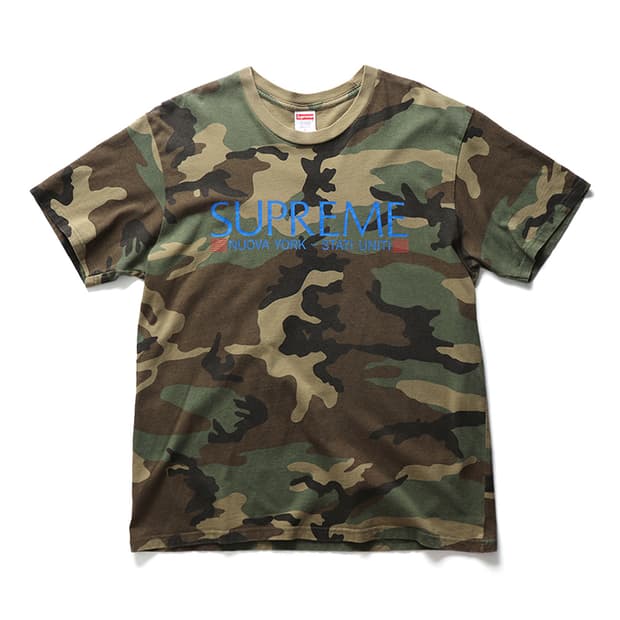 Supreme Nuova York Camo Tee