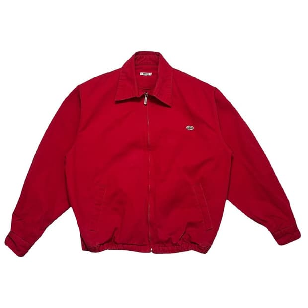 LACOSTE 블루종 레드 FREE