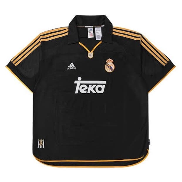 Adidas Real Madrid 99/00 Away Black