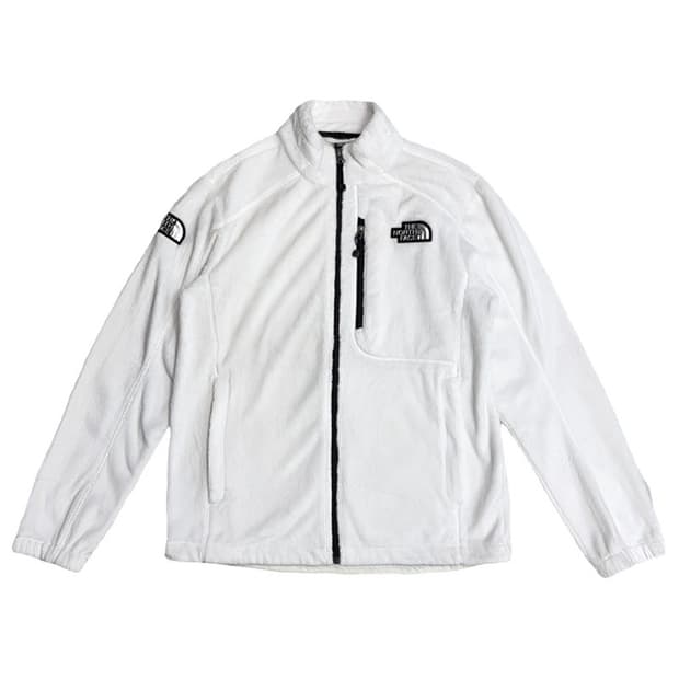 THE NORTH FACE 화이트 스노우데이 플리스 자켓 L