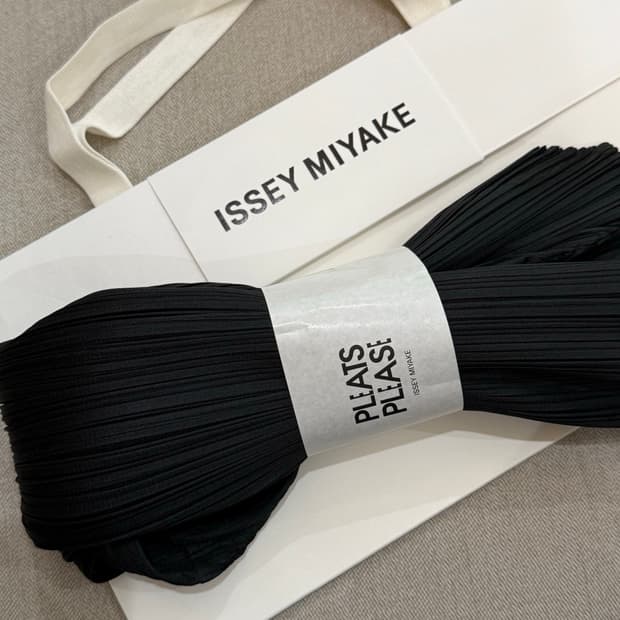 이세이미야케 플리츠플리즈 베이직 스커트 3사이즈 새상품 블랙