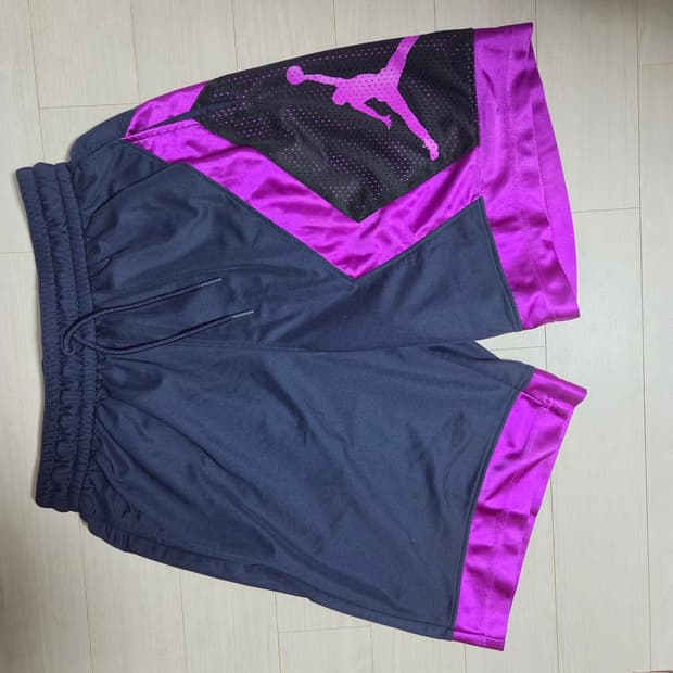 [asia L] 조던 다이아몬드 메쉬 반바지 쇼츠 네이비 / 퍼플