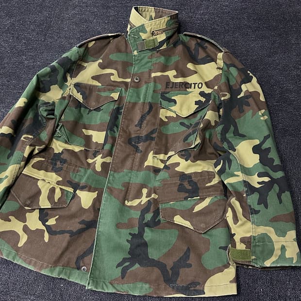 알파인더스트리 made usa 우드랜드 M-65 FIELD 자켓