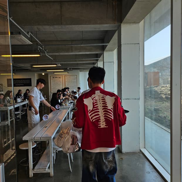 밴슨레더 본 자켓