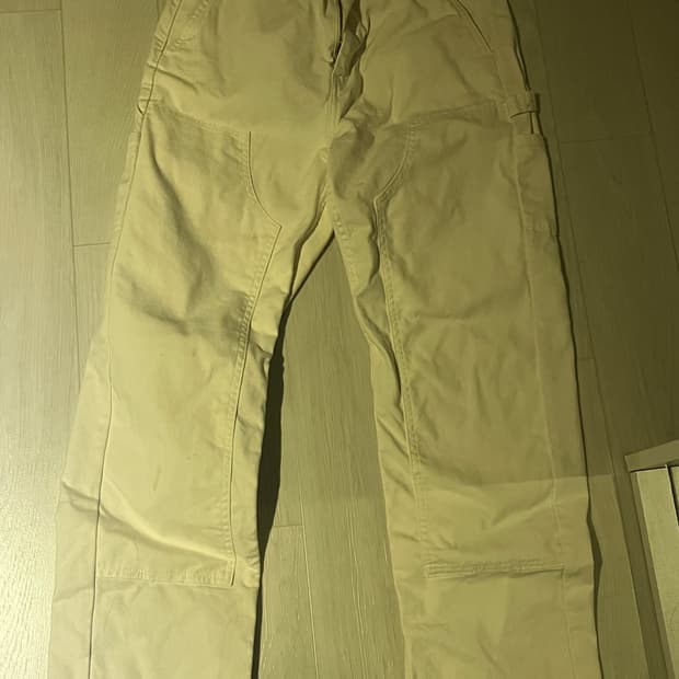 칼하트 더블니 화이트 26