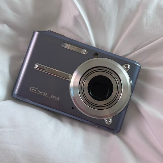 카시오 엑슬림 ex-s600 블루 (작례o)