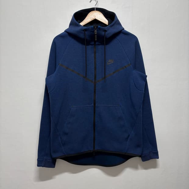 나이키 블루 테크팩 후드집업