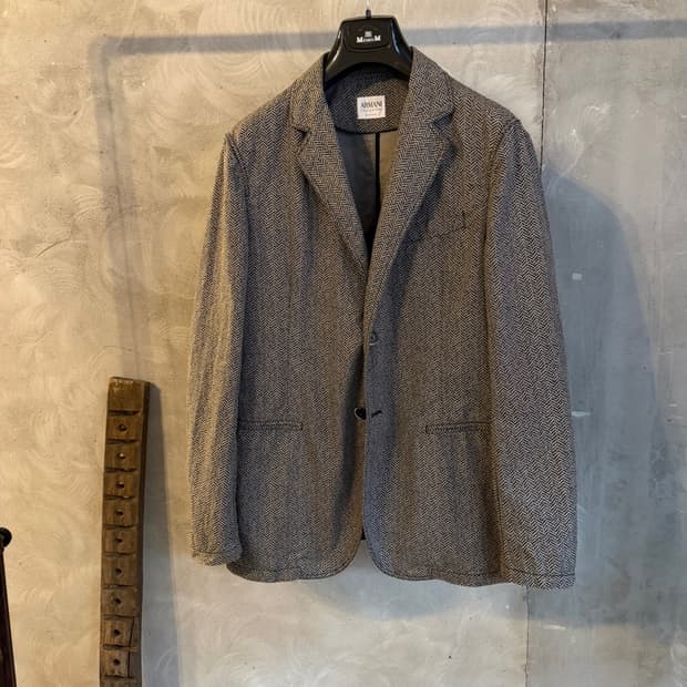 아르마니 헤링본패턴 자켓 남성105