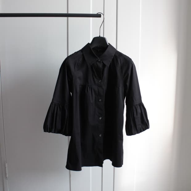 Theory puff detail shirt 