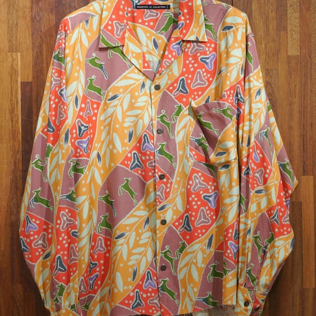 Primavera Le Collection 도쿄 패턴 셔츠