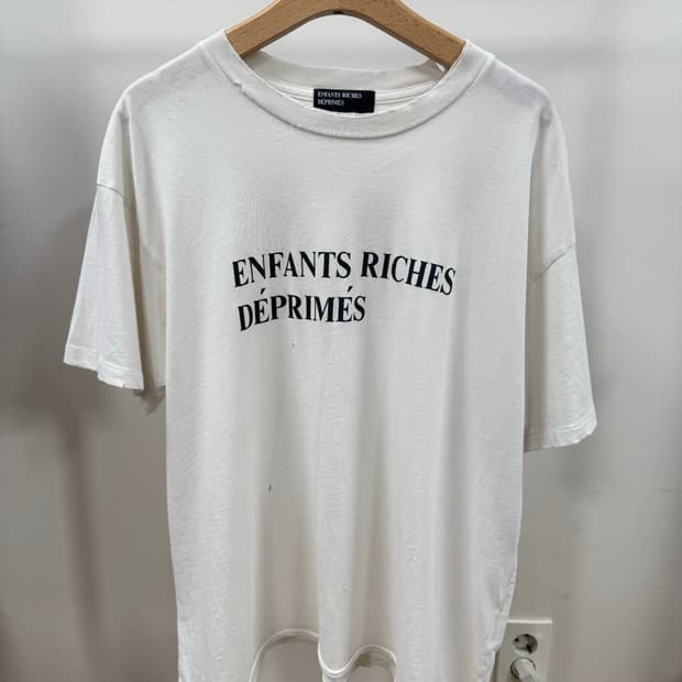 L) ERD 앙팡 리쉬 데프리메 블랙 로고 반팔