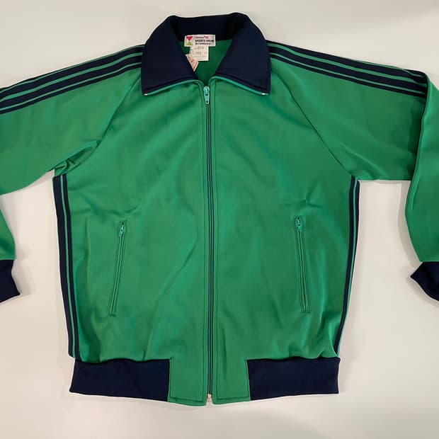 톤보 스포츠 90s 올드 트랙탑 져지 자켓 1990 그린 S