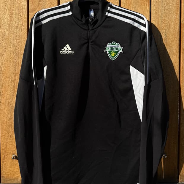 Adidas 22 Jeonbuk 전북 현대 반집업 트레이닝 탑
