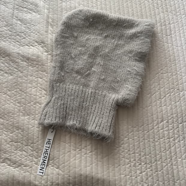 Hetherment 헤더먼트 후디 워머 (크림 그레이)