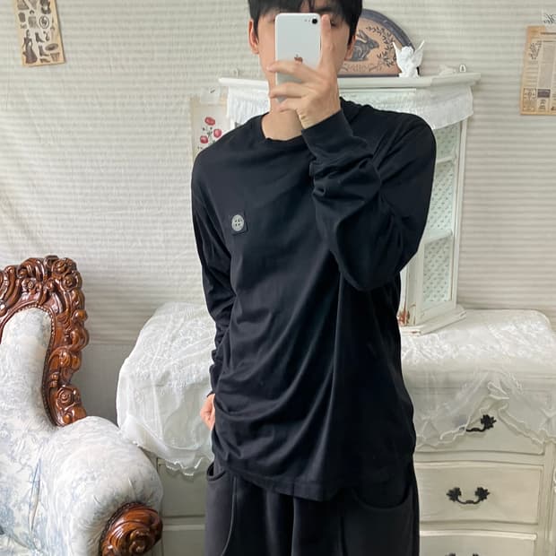 정품)스톤아일랜드 롱슬리브 XL