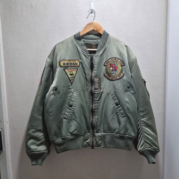 (XL) 90s 에어맨 리틀 데빌 ma-1 항공점퍼