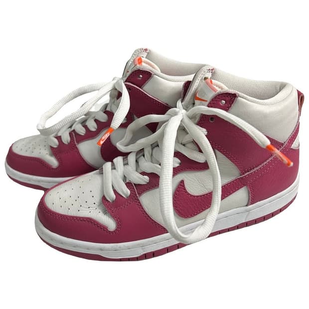 NIKE SB 덩크 하이 프로 ISO 스위트 비트 화이트 스니커즈 240