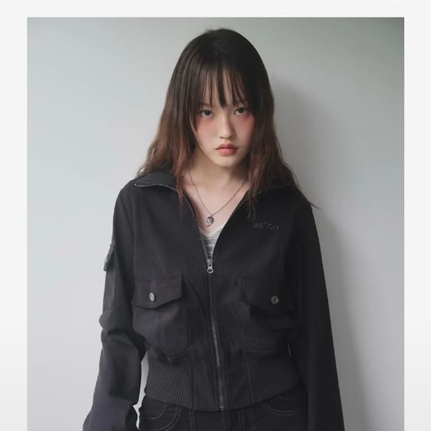 애즈온 poset corduroy jacket 포셋 코듀로이 자켓