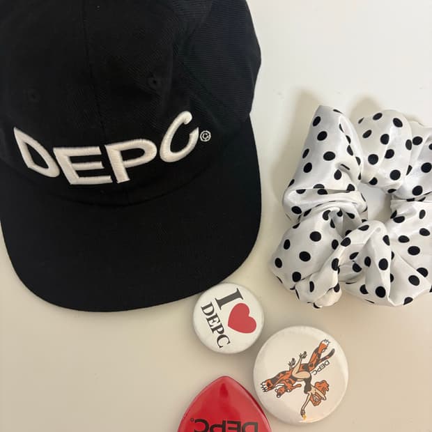 뎁크 볼캡 모자 뱃지 스크런치 일괄
