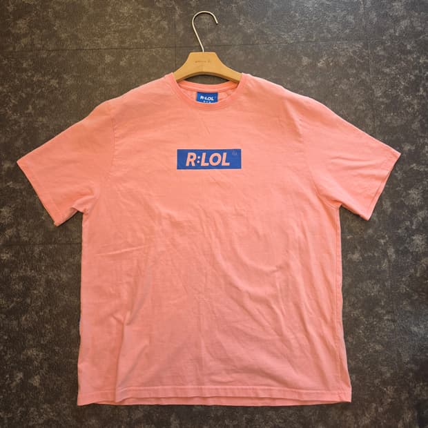 알엘오엘 BASIC T-SHIRT CORAL-M
