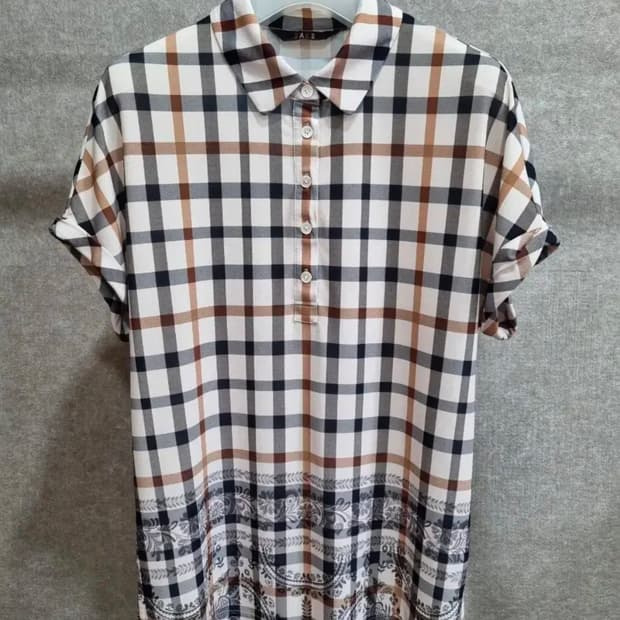 여성 85 닥스 냉감 소재 반팔