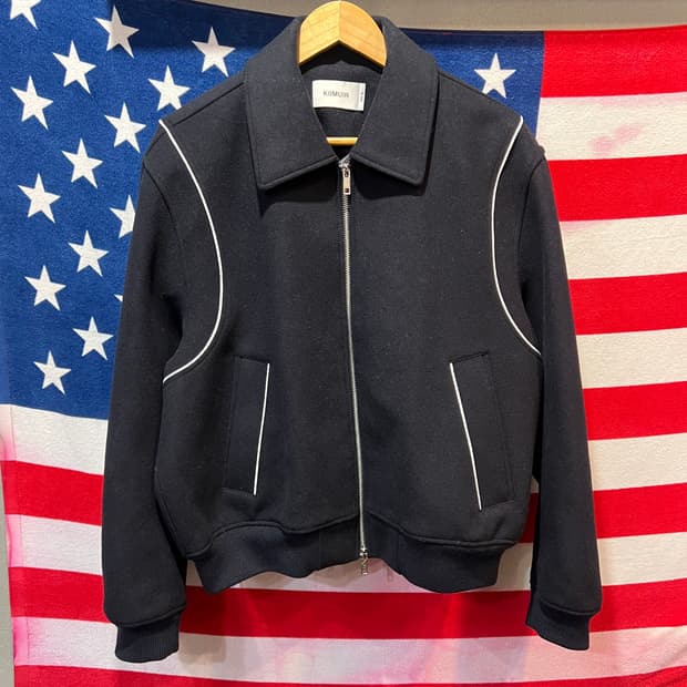 키뮤어 라인 봄버 자켓