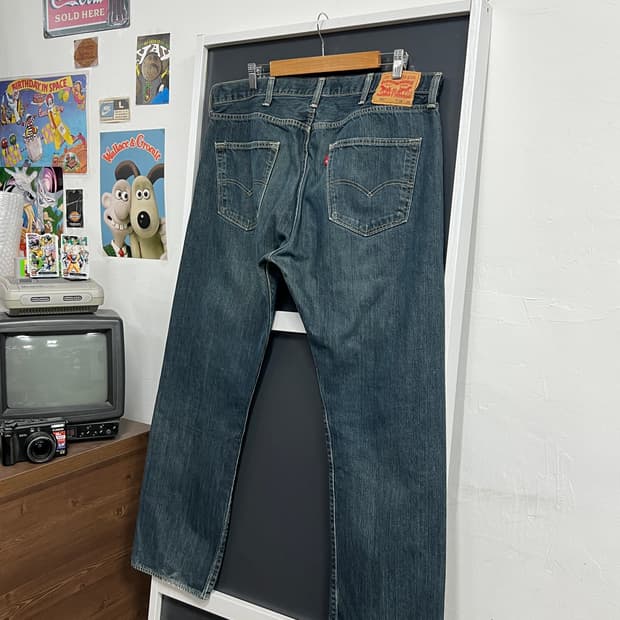 Levis 리바이스 501 버튼플라이 데님 팬츠