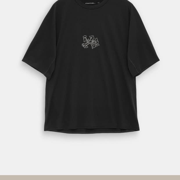 Portal Lateral Peak T-Shirt Black Beauty