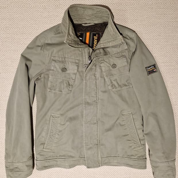 슈퍼드라이 레지먼트 밀리터리 자켓 M 