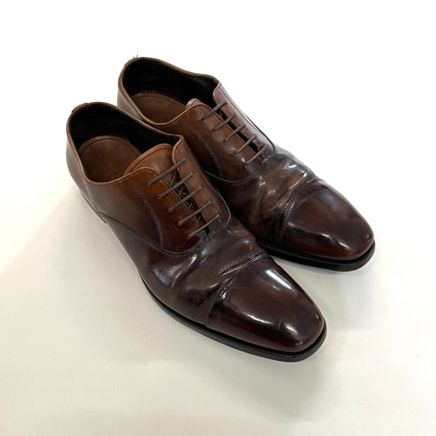 프라다 레더 더비슈즈