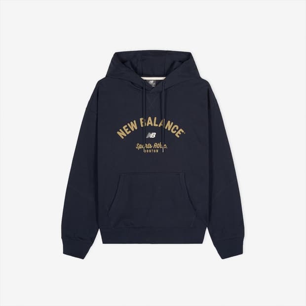 (새상품) 뉴발란스 - UNI NEW GREY 그래픽 후드티