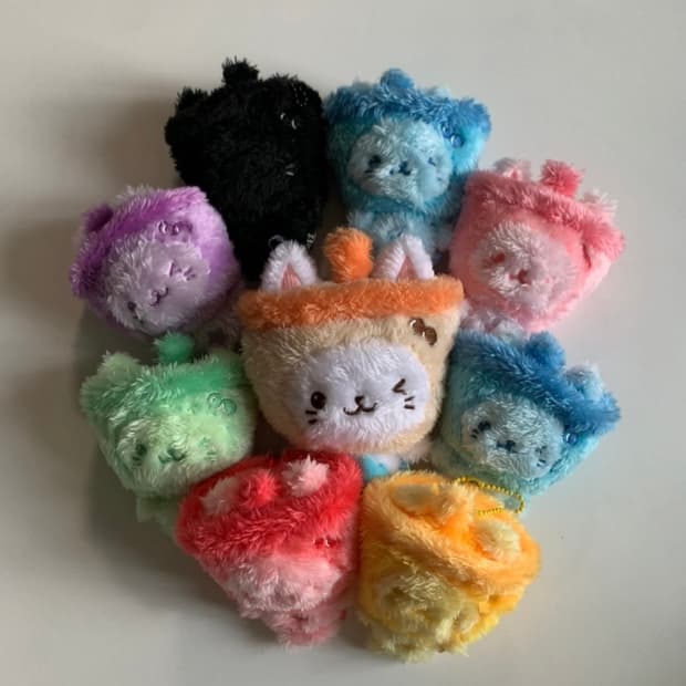 엔시티위시 버블냥 드래곤볼