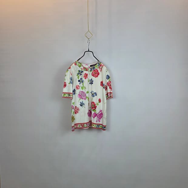 레오나드 플라워프린트 반팔면셔츠