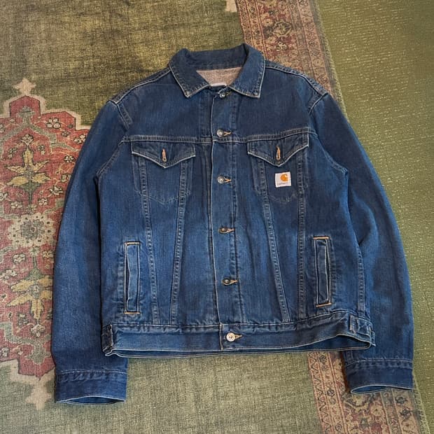 칼하트 쉐르파 데님 자켓
