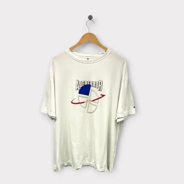 아더에러 ADER 슬라이스 로고 반팔 티셔츠 L-XL