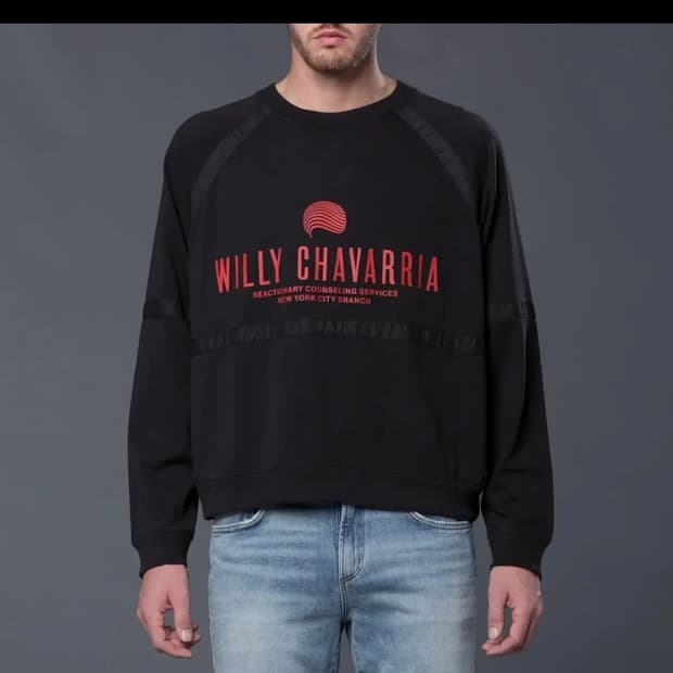 윌라챠바리아 버팔로 롱슬리브 스웻셔츠 라지 L