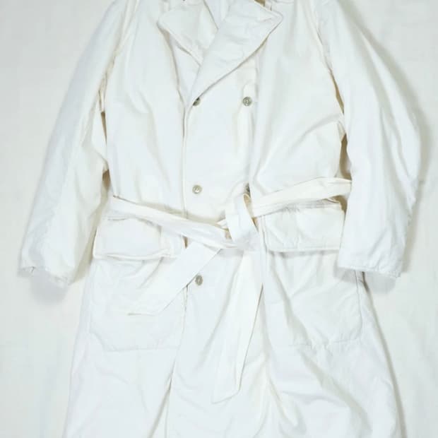 Chez vidalenc - coat mac padded (ecru)