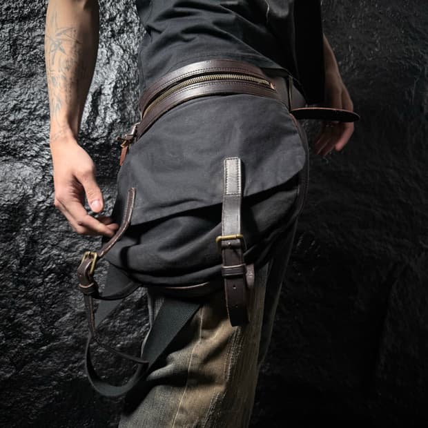 Mihara Yasuhiro Two-Way Belt Bag