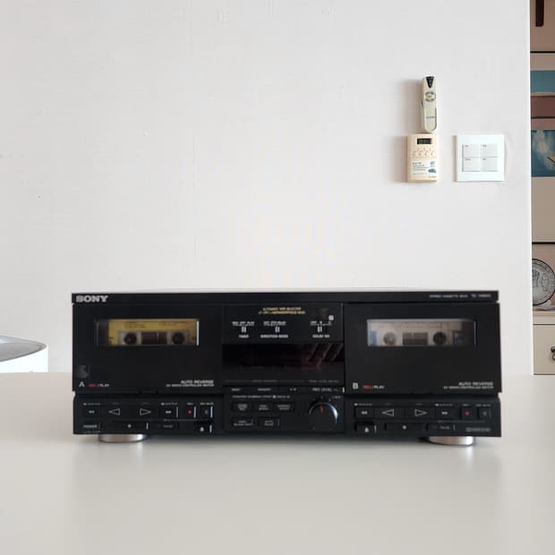 빈티지 소니 최고급 카세트 데크 TC-V9900 