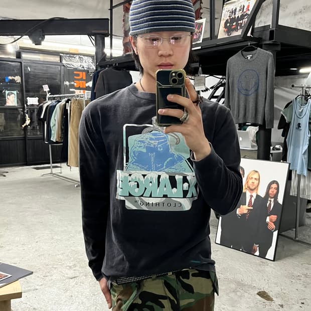 Old X-LARGE faded long slv 🇲🇽